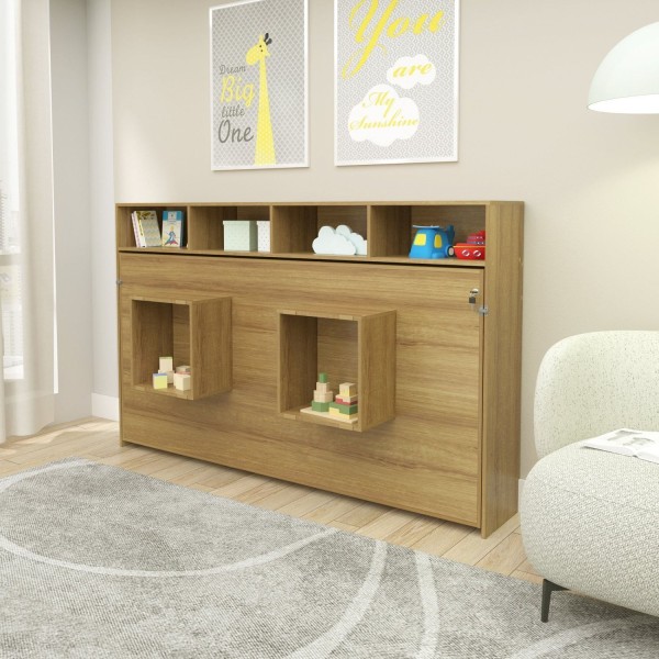 Encontraproduto.com.br - Cama Infantil/juvenil Articulada Columbia Amendoa