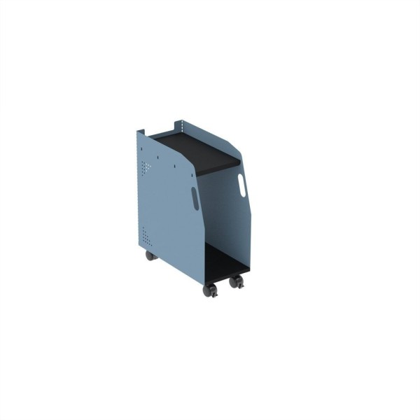 Encontraproduto.com.br - Porta Cpu Alto 590x233x479mm P25 Preto/azul Dali