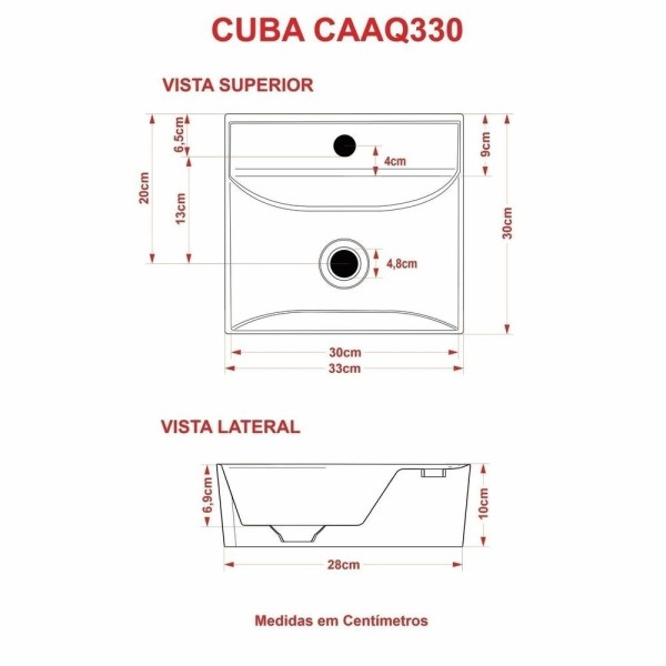 Encontraproduto.com.br - Kit Cuba Aq33 Volcano Com Torneira C50 E Válvula Abs Com Sifão E Flexível Cinza