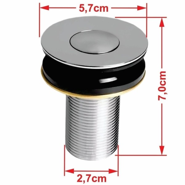 Encontraproduto.com.br - Kit Cuba Ro36 Cross Com Torneira 1198 E Válvula Botão Com Sifão E Flexível Azul Escuro