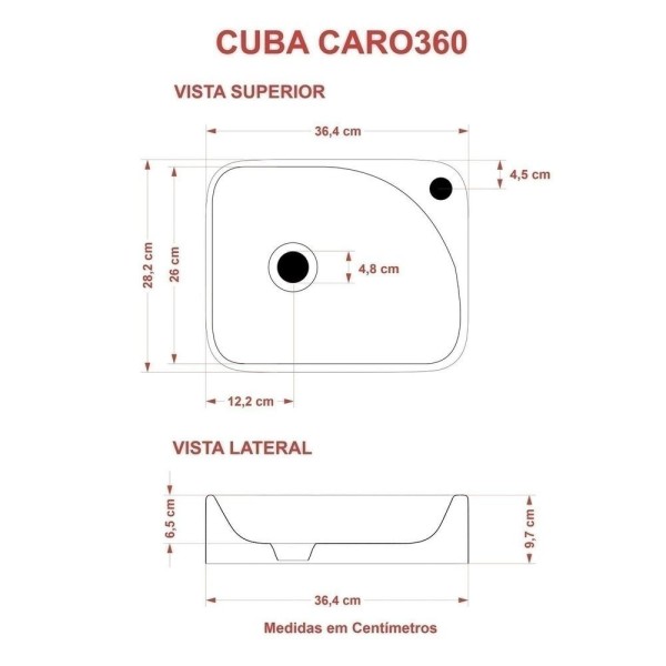 Encontraproduto.com.br - Kit Cuba Ro36 Cross Com Torneira 1198 E Válvula Botão Com Sifão E Flexível Azul Escuro