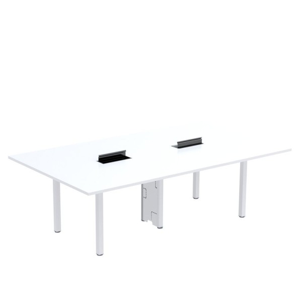 Encontraproduto.com.br - Mesa Reunião 320cm X 120cm Mrcpb3212 Branco