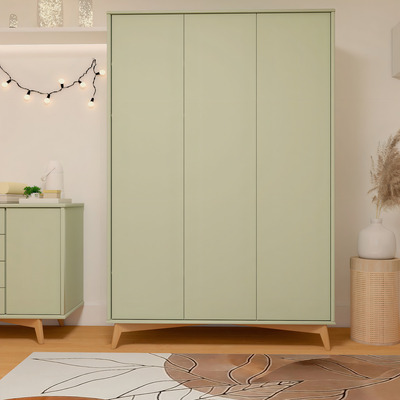 Guarda-Roupa Infantil Zen Verde