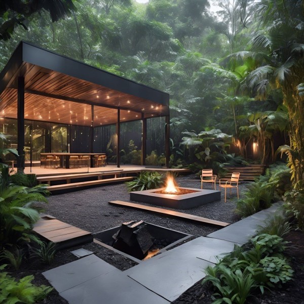 Encontraproduto.com.br - Cadeira Bora Com Braço Jardim E Varanda Laranja