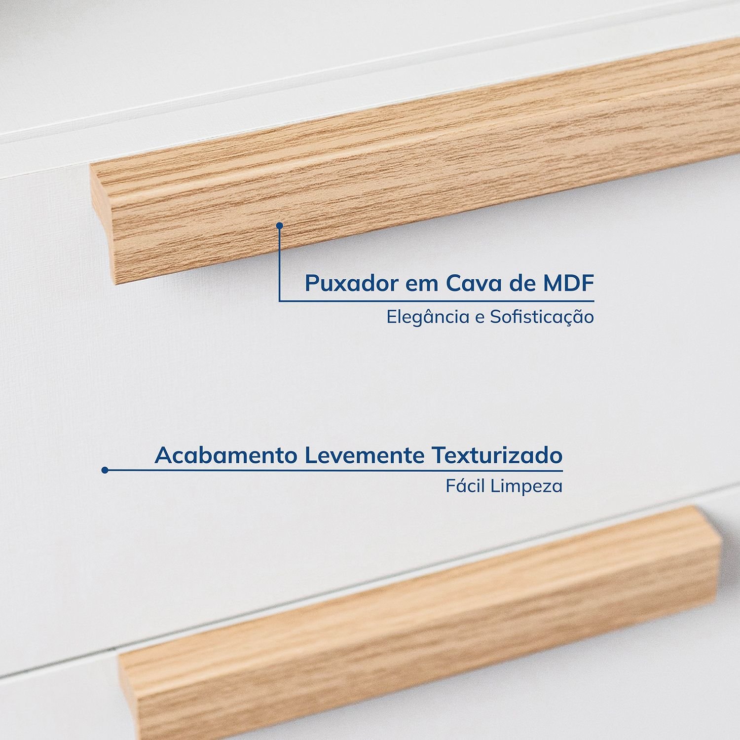 Encontraproduto.com.br - Guarda-roupa Modular 3 Peças sem Portas Jade Cabecasa Madeiramadeira Branco Fosco