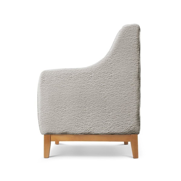 Encontraproduto.com.br - Poltrona de Amamentação com Puff Áquila Cinza
