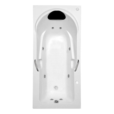 Banheira De Hidromassagem Capri Astra Em Gel 170x80x46cm - P2 - 220v - Sem Aquecedor E Cromoterapia Branco