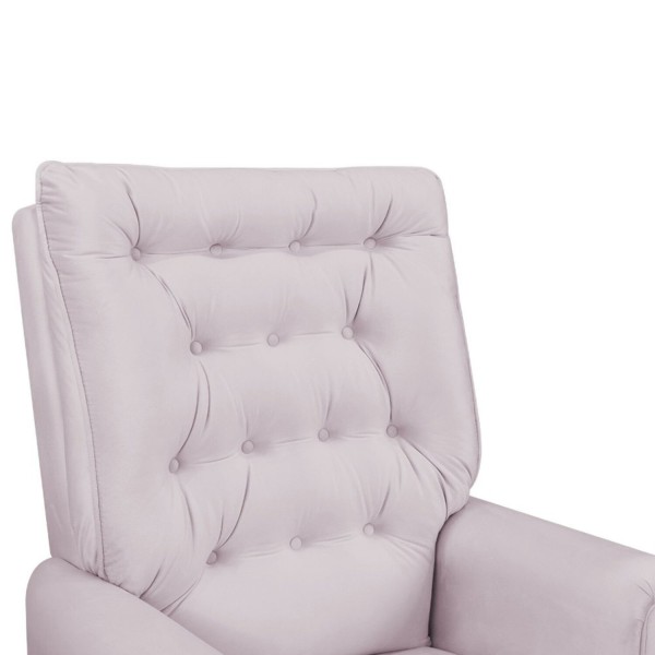 Encontraproduto.com.br - Poltrona Amamentação com Balanço Eloa Rosa