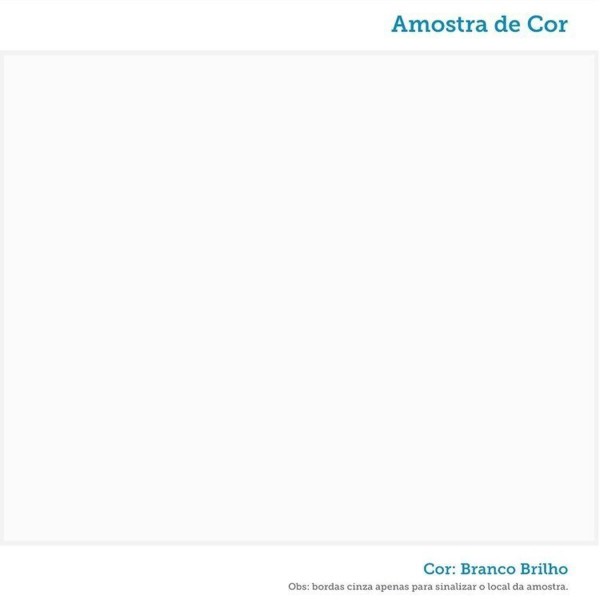 Encontraproduto.com.br - Quarto de Bebê com Guarda Roupa 3 Portas com Janelas e Berço Americano Nina 100% Mdf Espresso Móveis Branco Brilho