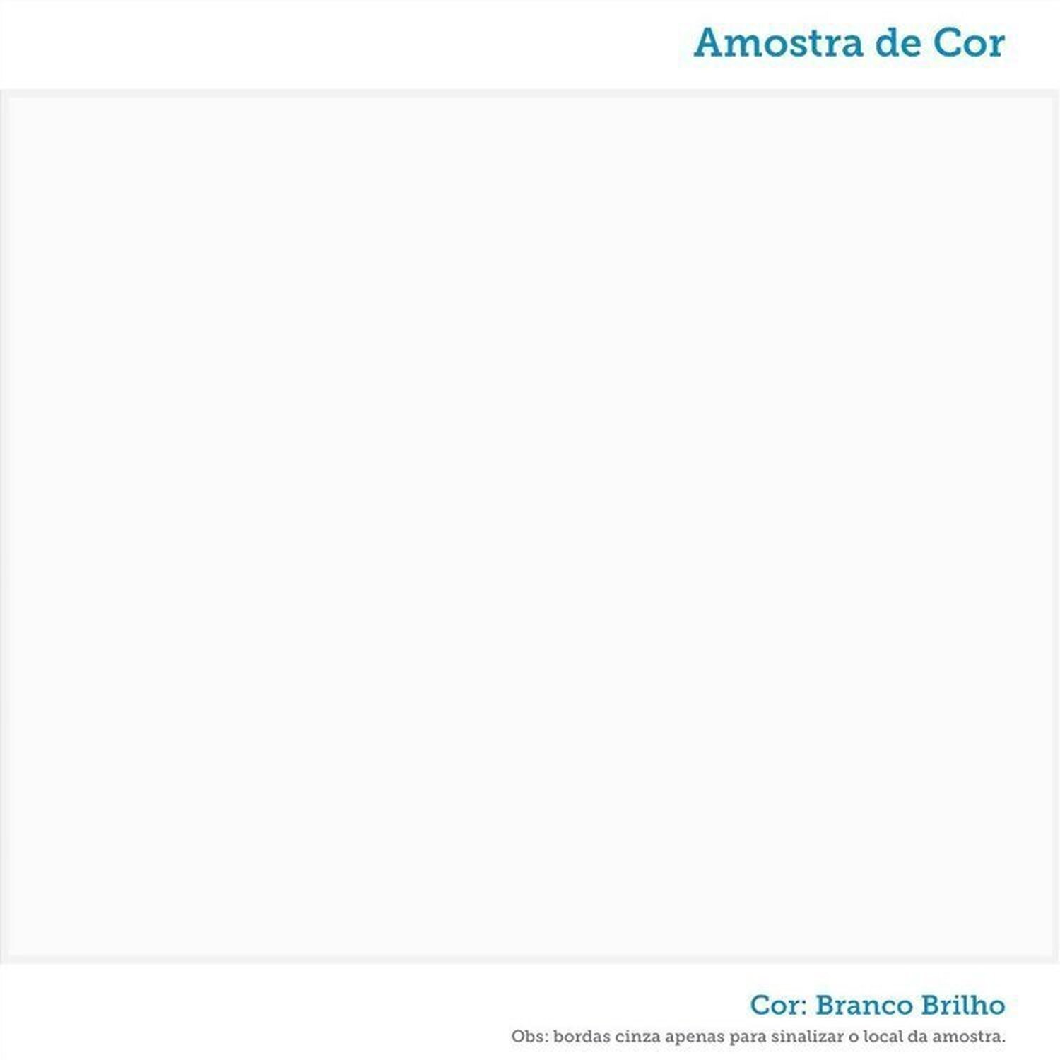Encontraproduto.com.br - Quarto de Bebê Cômoda 1 Porta com Janelas e Berço Americano Nina 100% Mdf Espresso Móveis Branco Brilho