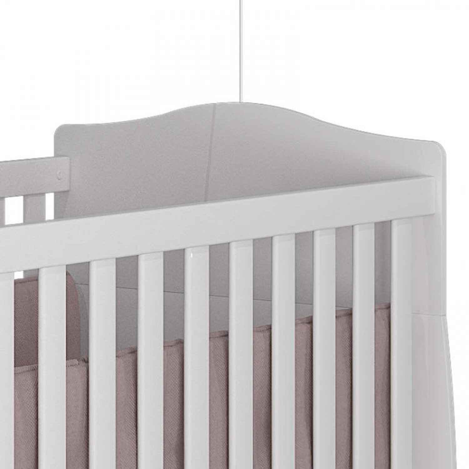 Encontraproduto.com.br - Quarto de Bebê Berço, Cômoda 4 Gavetas 1 Porta Happy Espresso Móveis Branco