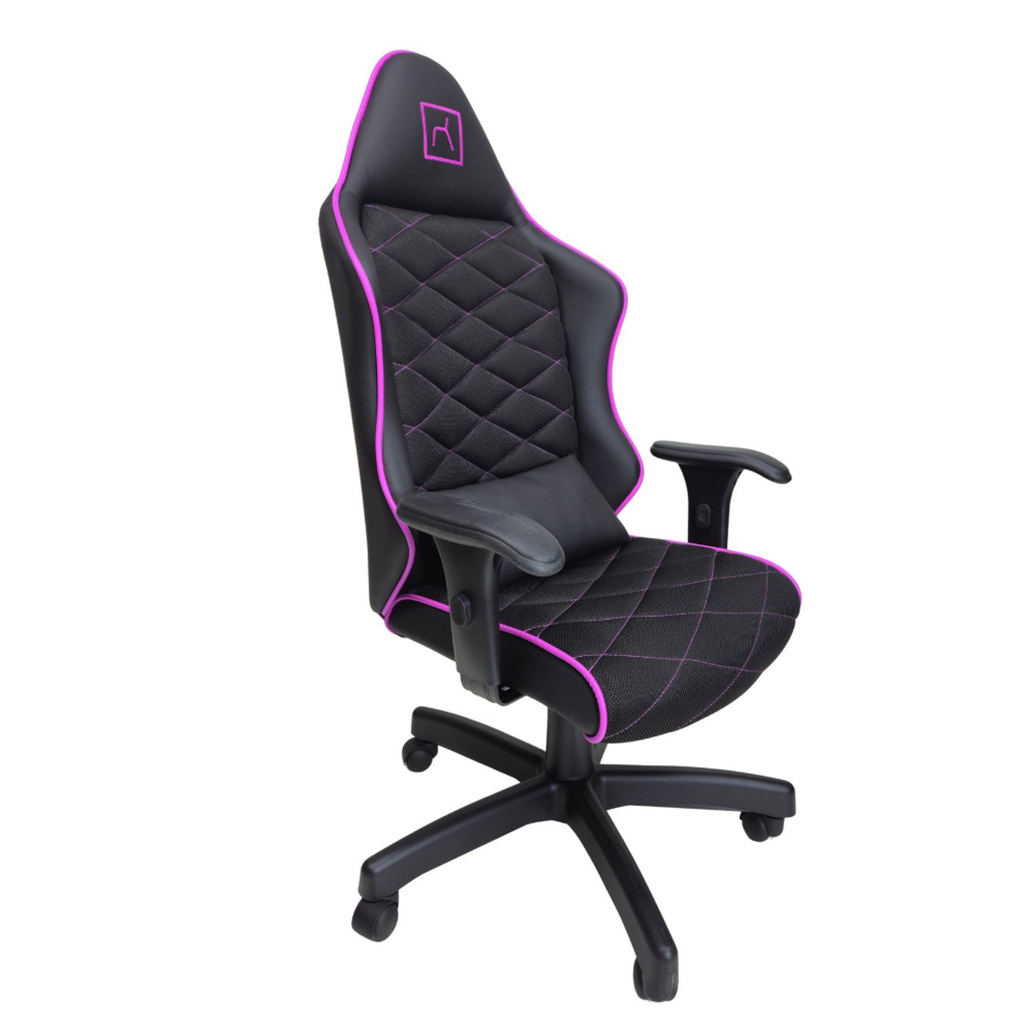 Encontraproduto.com.br - Cadeira Para Escritório Gamer 126cm X 66cm X 46cm Rosa