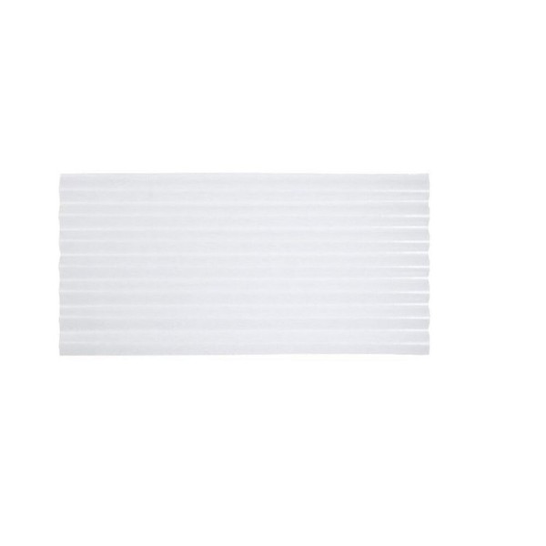 Encontraproduto.com.br - Kit 5 Telhas Translucida Em Pvc 1,53 X 1,10 Oa Branco