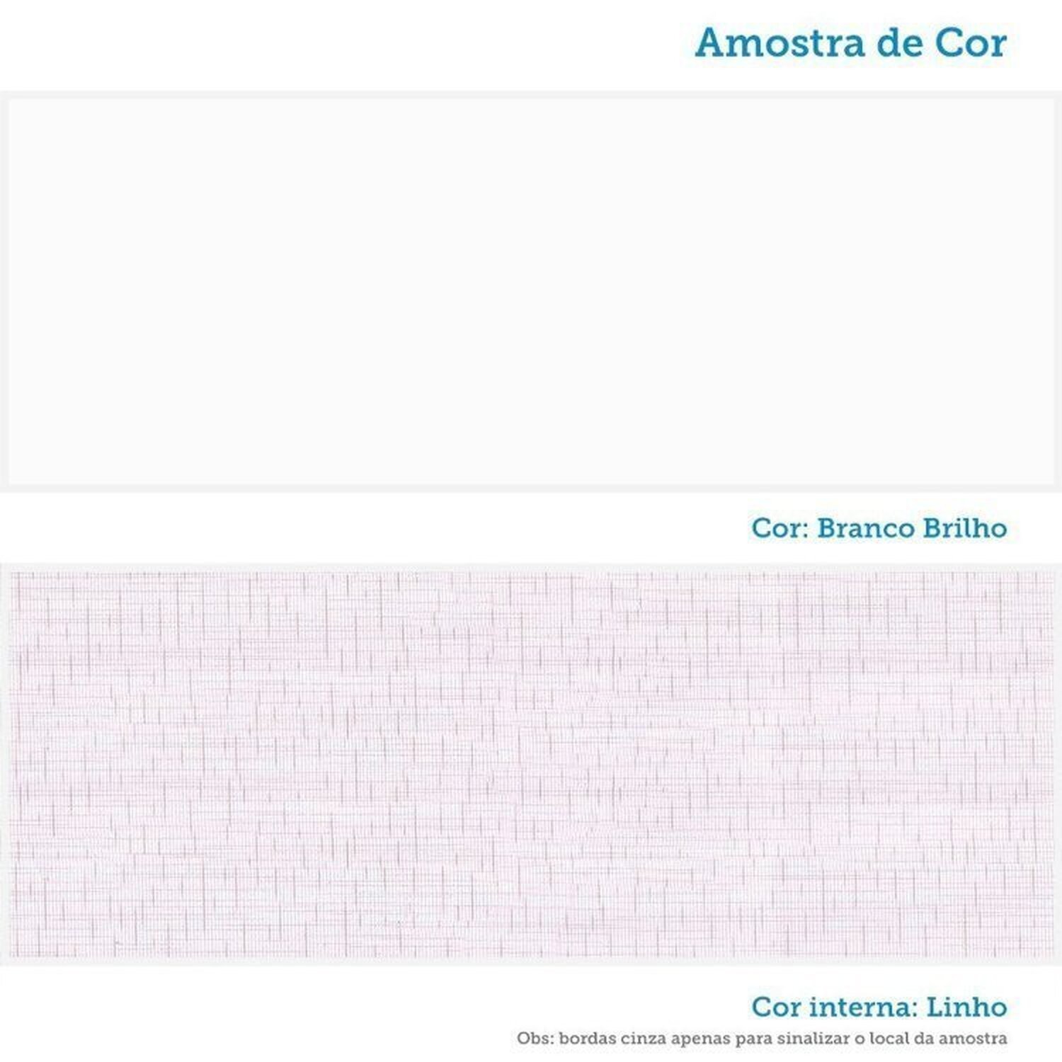 Encontraproduto.com.br - Quarto de Bebê Guarda-roupa com Janelas e Berço Minicama 100% Mdf Liam Espresso Móveis Branco Brilho
