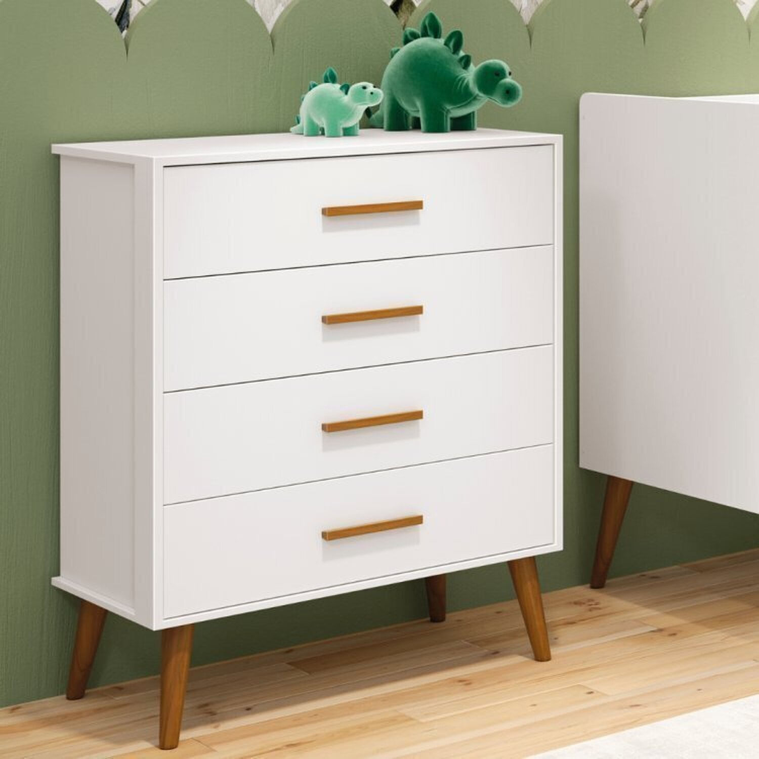 Encontraproduto.com.br - Quarto Infantil Completo Isis Branco