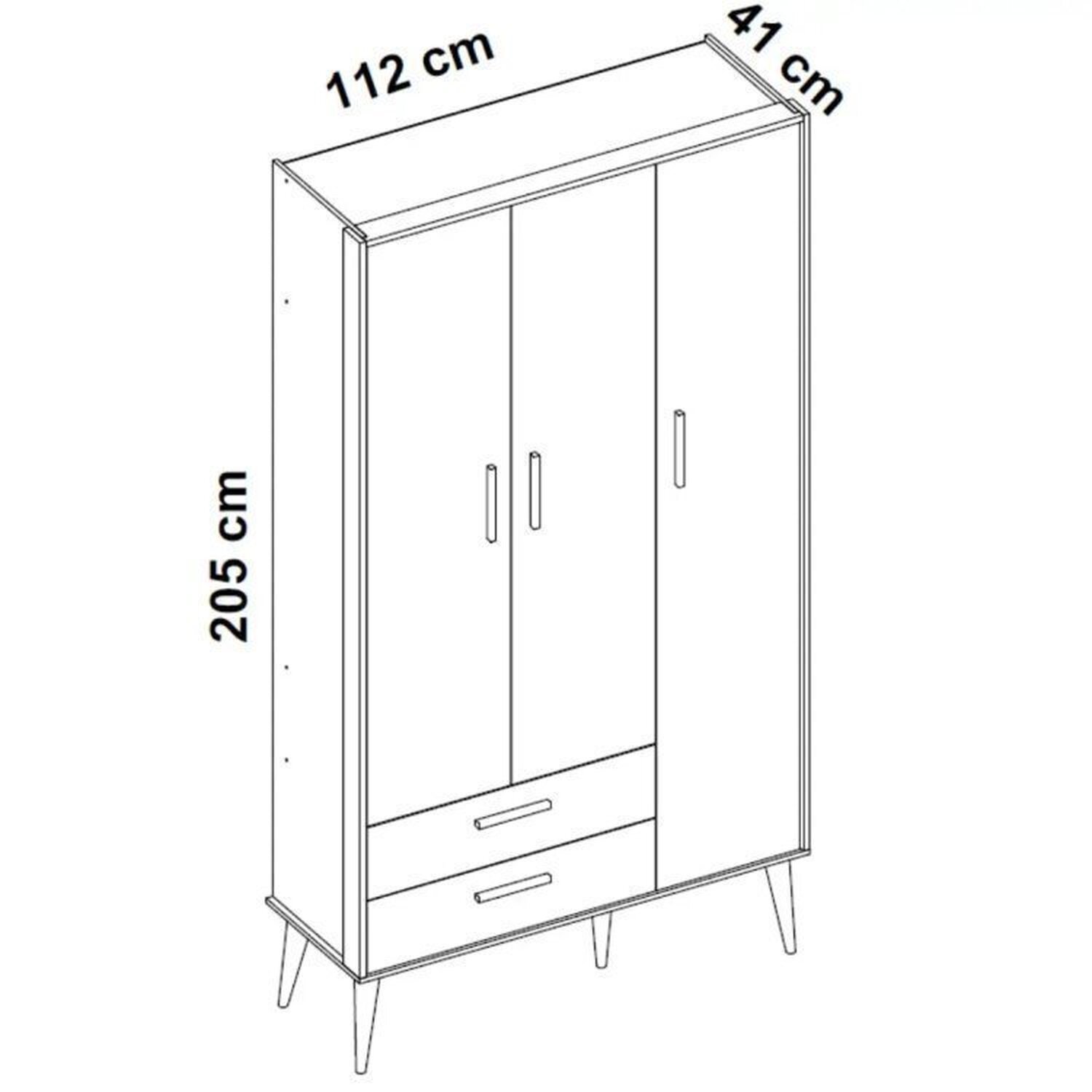 Encontraproduto.com.br - Quarto Infantil Completo Isis Branco