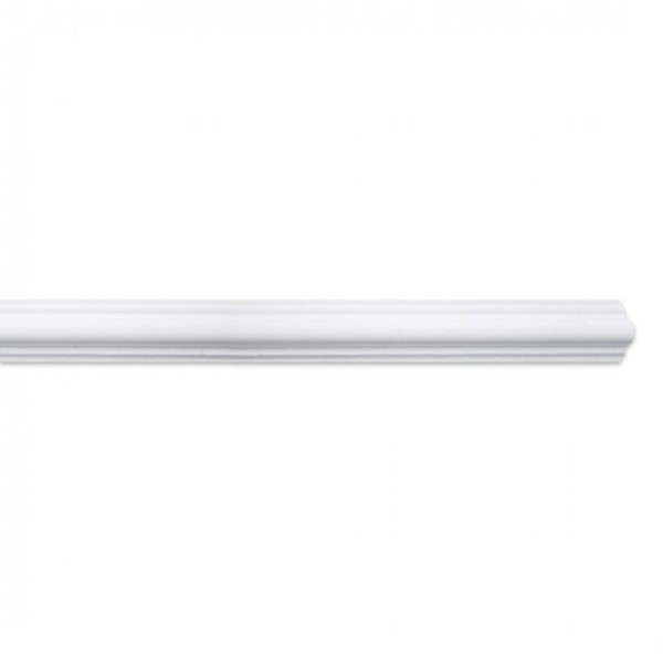 Encontraproduto.com.br - Kit Com 5 Barras Roda Meio Hd Cw10 Perfil De Poliestireno Homestar 10m Branco