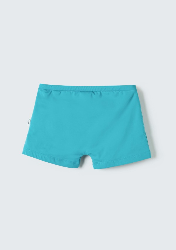 Encontraproduto.com.br - Sunga Infantil Boxer Com Estampa - Azul
