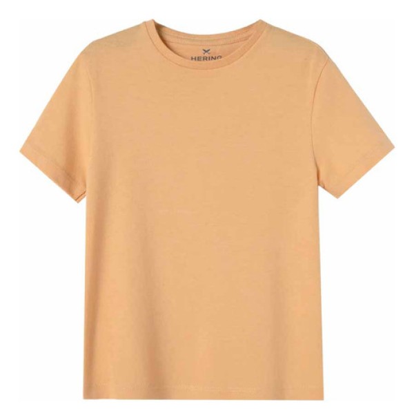 Camiseta Básica Infantil Menino Toddler Manga Curta - Laranja