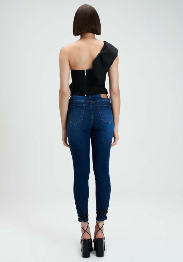 Encontraproduto.com.br - Calca Jeans Ankle Super High