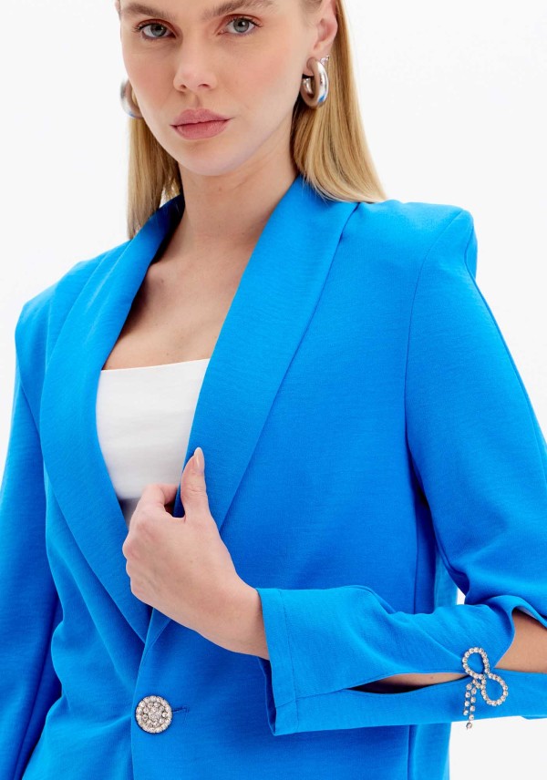 Encontraproduto.com.br - Blazer Alfaiataria Alongado