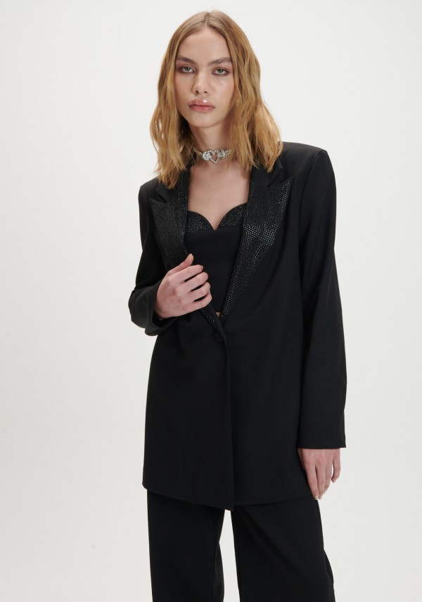 Blazer Alongado Shine