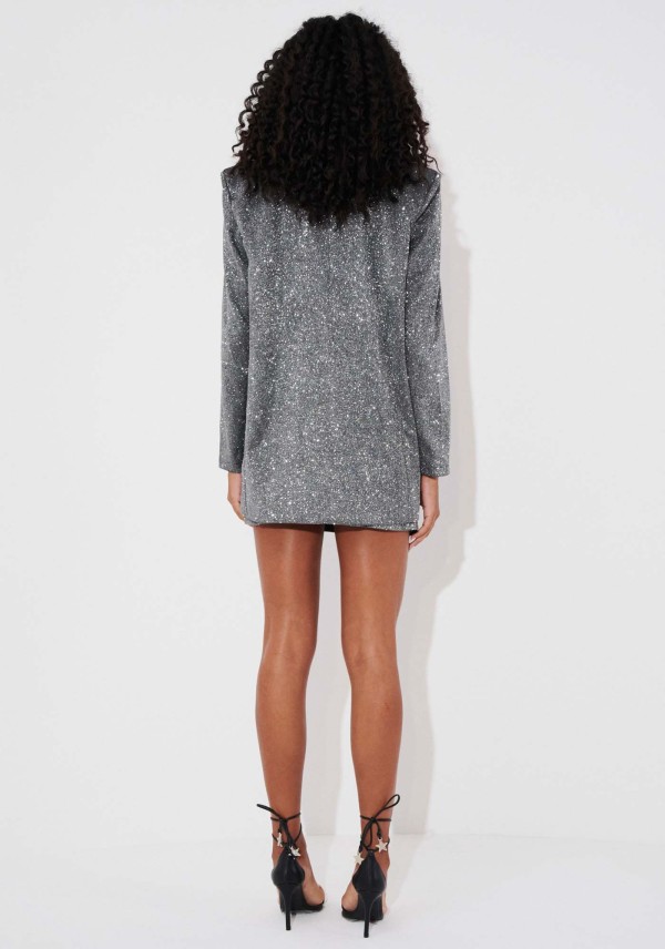 Encontraproduto.com.br - Blazer Alongado Lurex