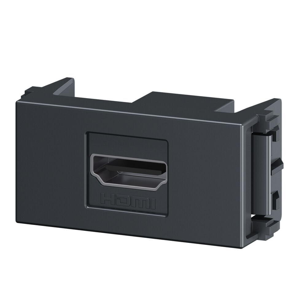 Encontraproduto.com.br - Módulo Tomada Áudio E Vídeo Hdmi 16095830 Preto Grafite Esatta Weg