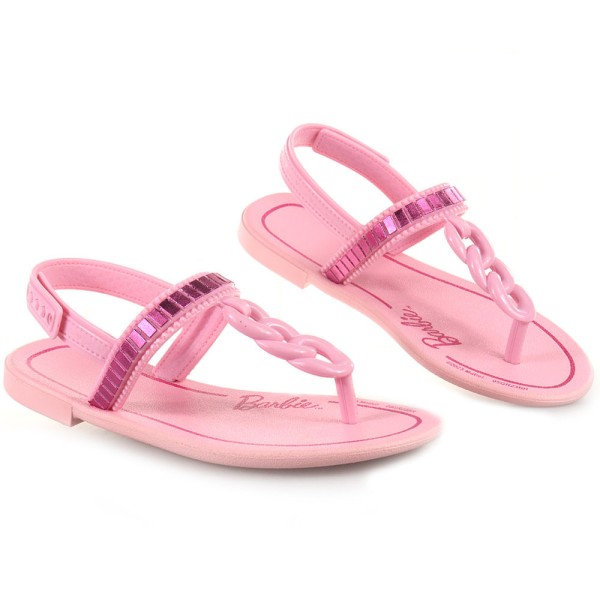 Encontraproduto.com.br - Sandália Grendene Infantil Barbie Flight - 22936-as820