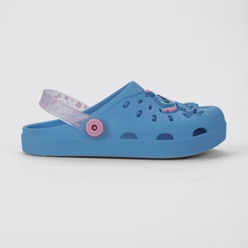 Encontraproduto.com.br - Babuche Infantil Grendene Kids Stitch Azul