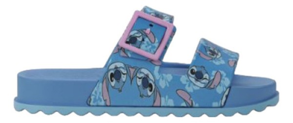 Encontraproduto.com.br - Sandália Infantil Grendene Kids Stitch Summer Azul