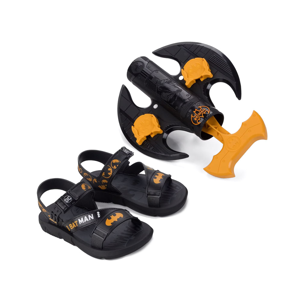 Encontraproduto.com.br - Sandália Infantil Masculina Grendene  Batman + Lançador - 23111-be988
