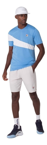 Bermuda Fila Player FBox 2 Cinza Clara