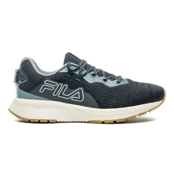 Encontraproduto.com.br - Tênis Esportivo Corrida Fila Ride Grafite e Preto Masculino