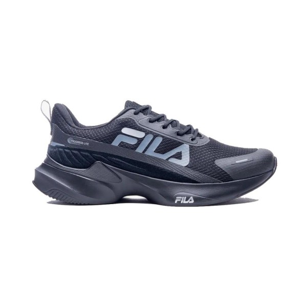 Tênis Masculino N°39 Fila Progress Lite Preto Grafite Cinza (MP)