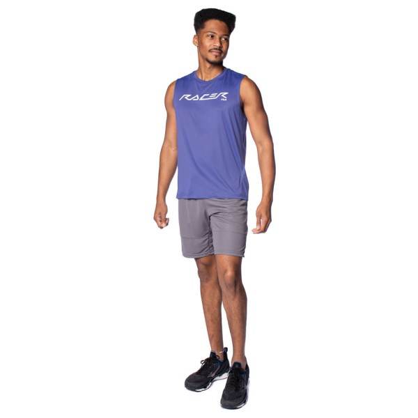 Encontraproduto.com.br - Regata Masculina Fila Reflective Core Run Azul
