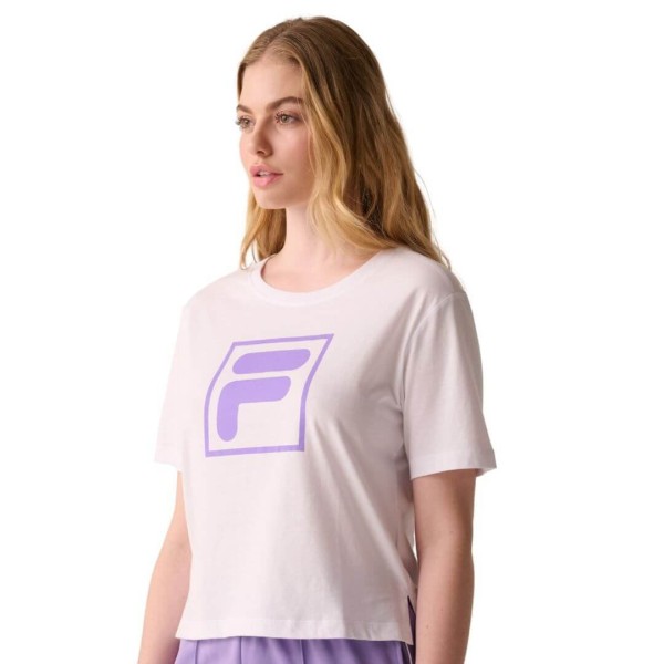 Camiseta Feminina Fila 1249506 Letter Essentials