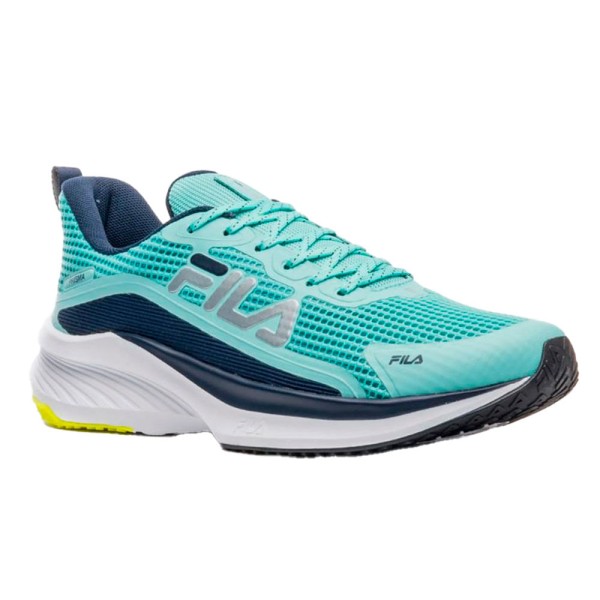 Tênis Feminino N°36 Fila Prisma Azul Marinho E Amarelo (MP)