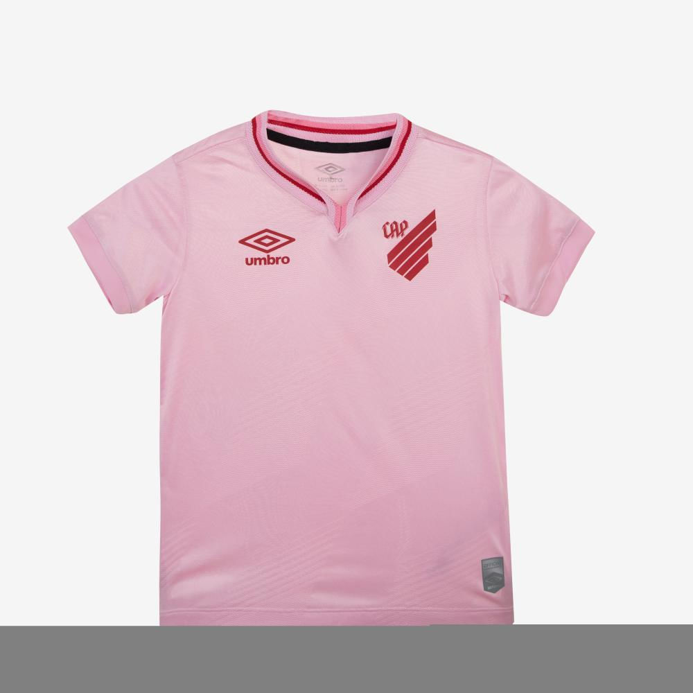 Camisa Infantil Umbro Cap Outubro Rosa 2024