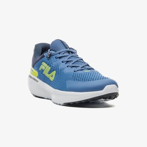 Encontraproduto.com.br - Tênis Masculino N°38 Fila Duality 2 Azul Marinho E Verde (MP)