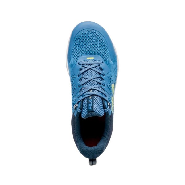 Encontraproduto.com.br - Tênis Masculino N°38 Fila Duality 2 Azul Marinho E Verde (MP)