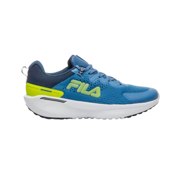 Encontraproduto.com.br - Tênis Masculino N°40 Fila Duality 2 Azul Marinho E Verde (MP)