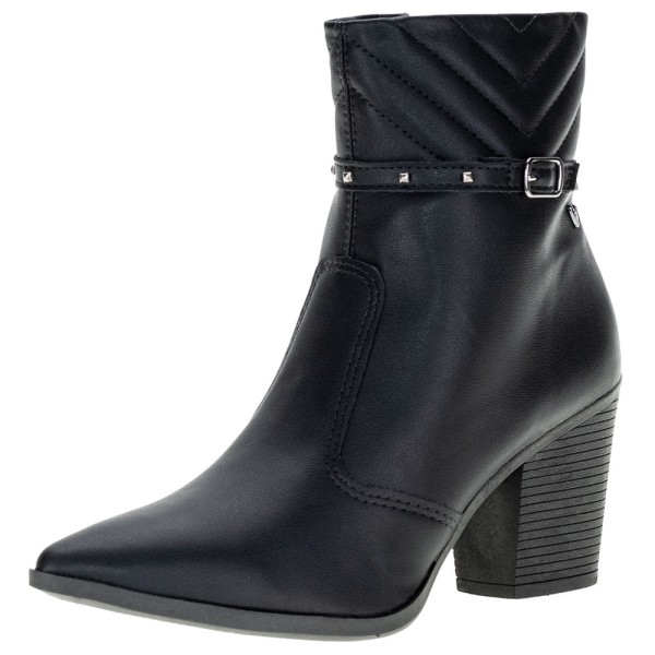 Bota Feminina Cano Baixo Mississipi Q8822 PRETO