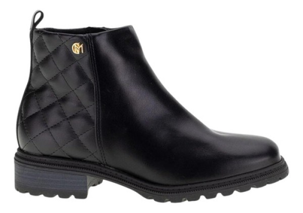 Bota Feminina Cano Baixo Modare 7074106 PRETO