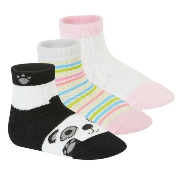 Meia Molekinha Infantil (Kit com 3 pares) - 2799125680