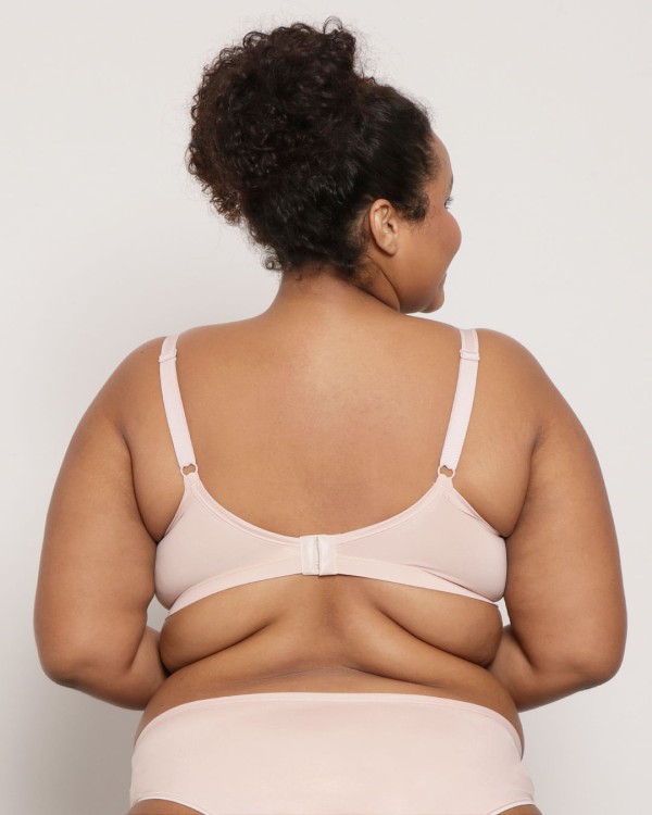 Encontraproduto.com.br - Sutiã Plus Size Feminino Avulso com Bojo Renda Bege