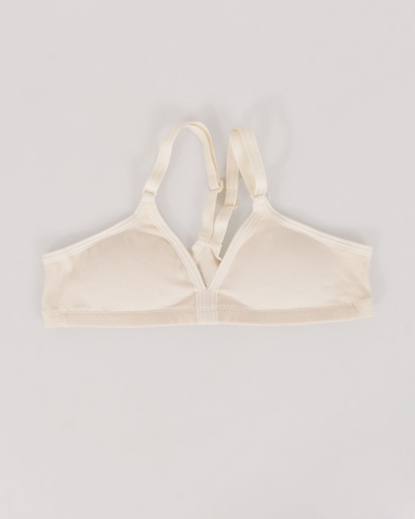 Encontraproduto.com.br - Sutiã Juvenil DelRio Com Bojo Liso Off White