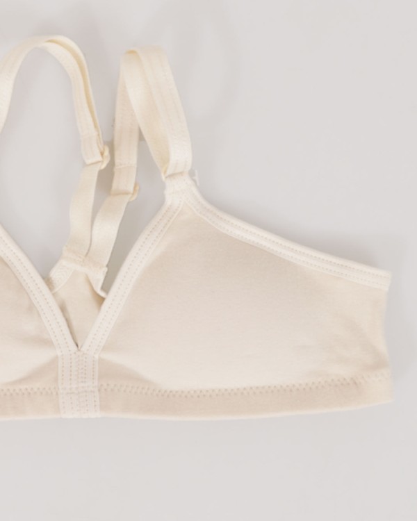 Encontraproduto.com.br - Sutiã Juvenil DelRio Com Bojo Liso Off White