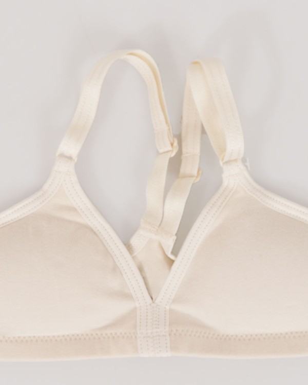 Encontraproduto.com.br - Sutiã Juvenil DelRio Com Bojo Liso Off White
