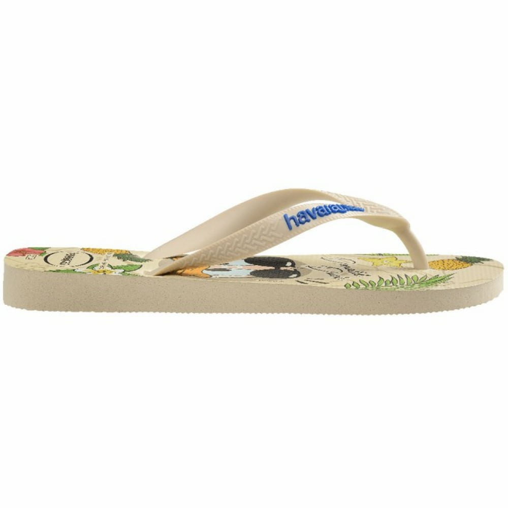 Encontraproduto.com.br - Sandália Havaianas Disney Classic Bege Palha 27/28